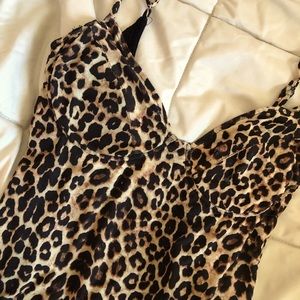 Lulu’s Leopard Print bodysuit